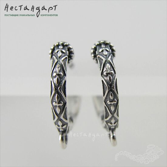 Швензы Templar Silver Plated 16x3 мм (пара), изображение 4