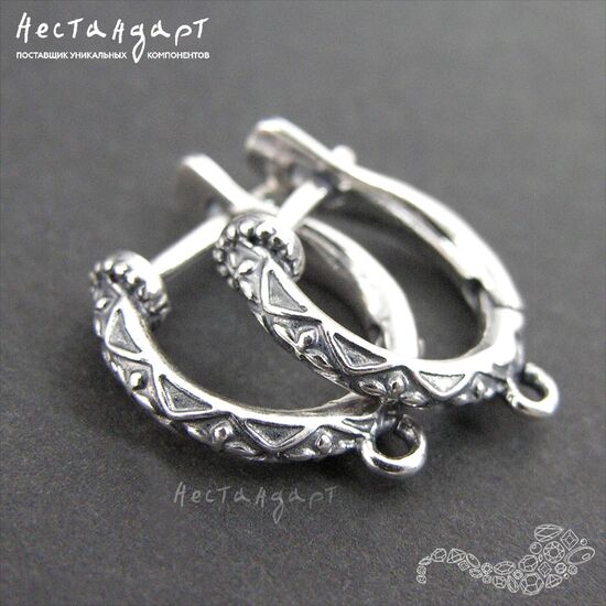 Швензы Templar Silver Plated 16x3 мм (пара), изображение 5