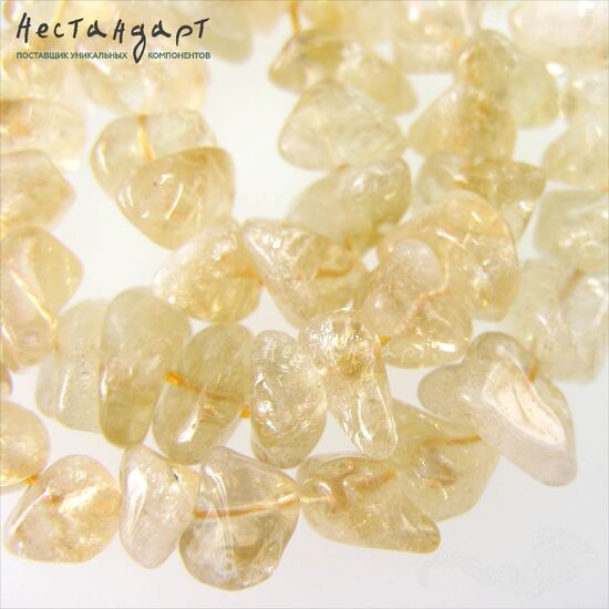 Цитрин натуральный гладкий Nuggets 12-15 мм (уп. 5 шт.), изображение 5