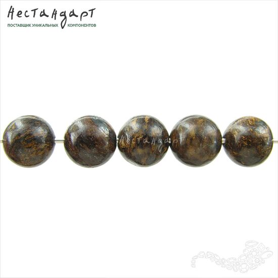 Родонит натуральный Drop 18х13 мм, изображение 3