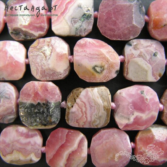 Родохрозит натуральный Geometric Shape 12-14 мм, изображение 4
