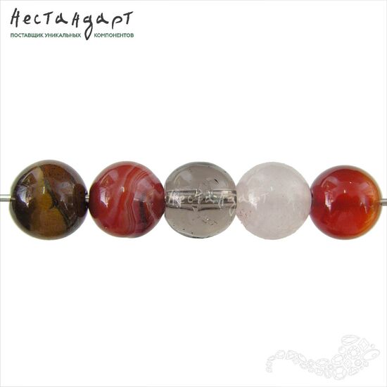 Самоцветы Chakra гладкие шары 8 мм (уп.10 шт.), изображение 3