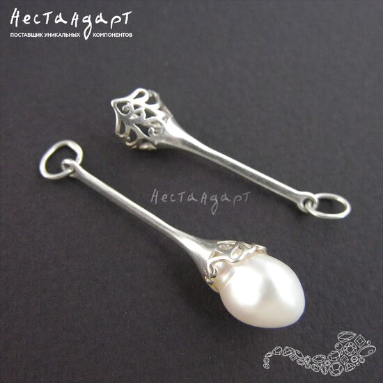 Подвеска со штифтом Elvish Sterling Silver 31х8 мм