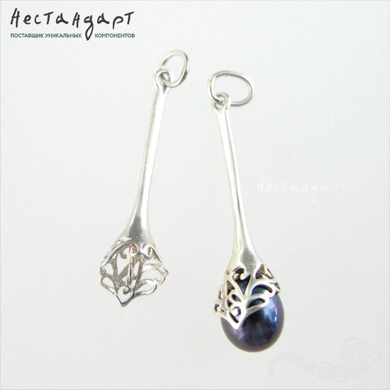 Подвеска со штифтом Elvish Sterling Silver 31х8 мм, изображение 4