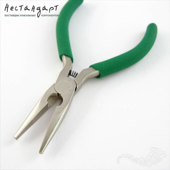 Длинногубцы комбинированные с режущими кромками и возвратной пружиной 135 мм, изображение 3