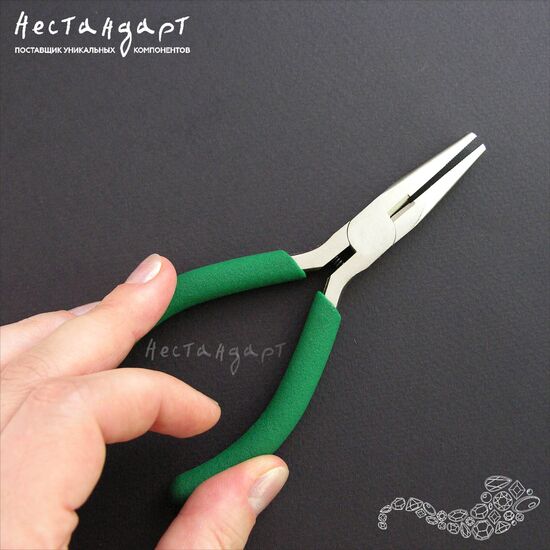 Длинногубцы комбинированные с режущими кромками и возвратной пружиной 135 мм, изображение 4