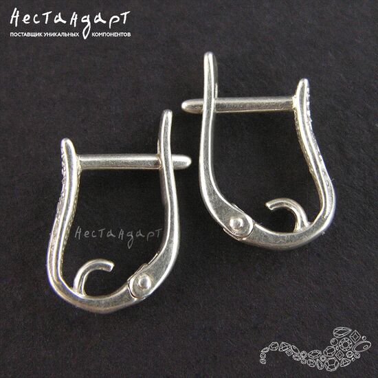 Швензы Revival Sterling Silver 14 мм (пара), изображение 4