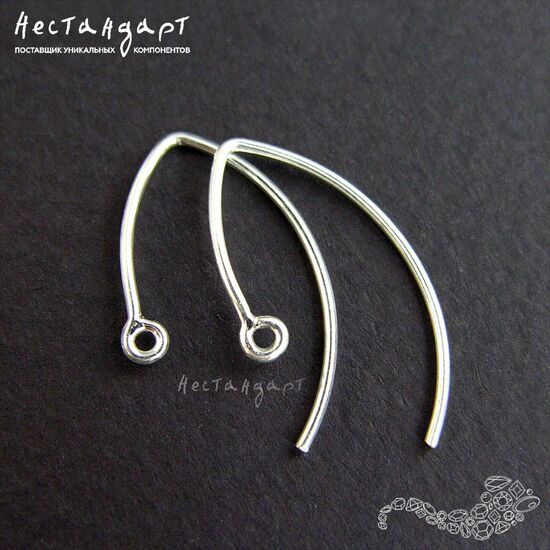 Швензы Marchesa Sterling Silver 22x13 мм (пара)