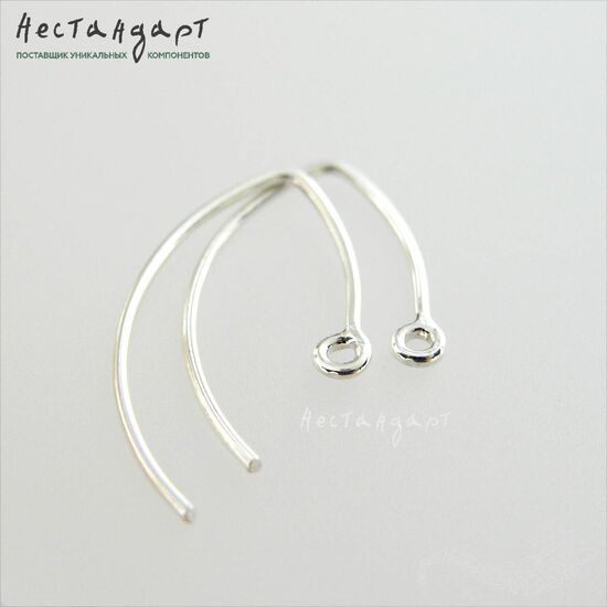 Швензы Marchesa Sterling Silver 22x13 мм (пара), изображение 2