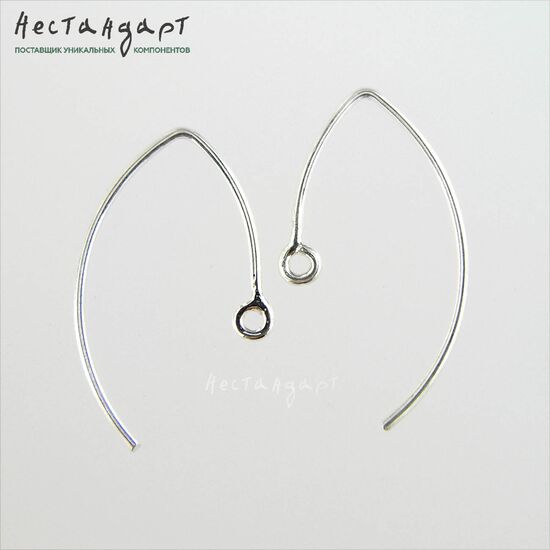 Швензы Marchesa Sterling Silver 22x13 мм (пара), изображение 3