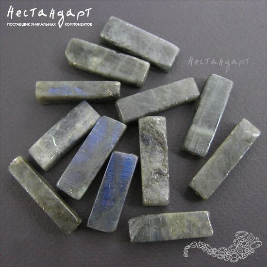 Лабрадор натуральный Stick 28-32х9 мм, изображение 3