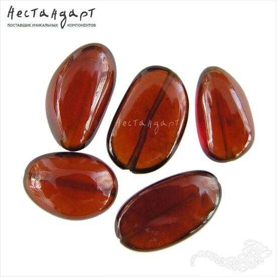 Гранат натуральный Precious Hessonite Pellet 12-16 мм, изображение 5