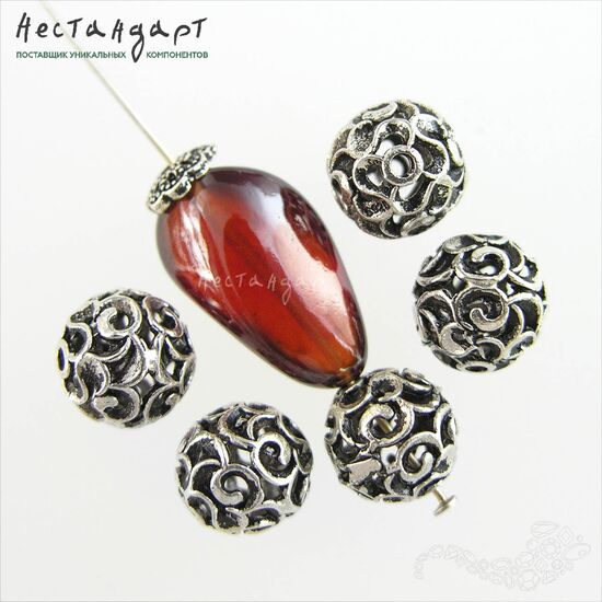 Бусина Waves Sterling Silver 9,5 мм