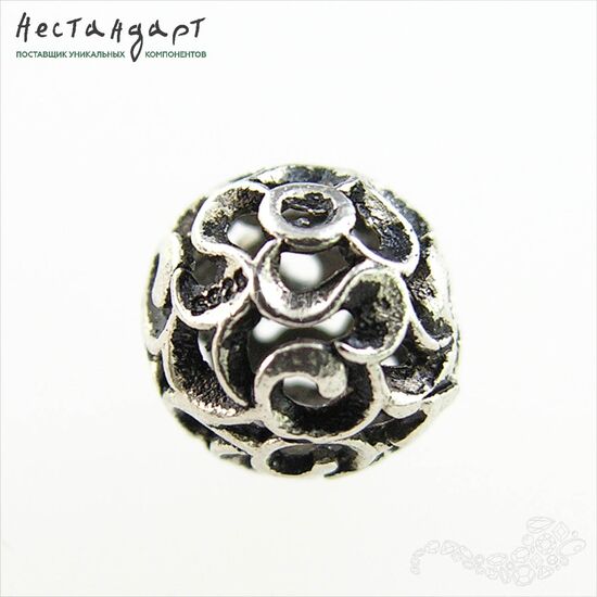 Бусина Waves Sterling Silver 9,5 мм, изображение 2