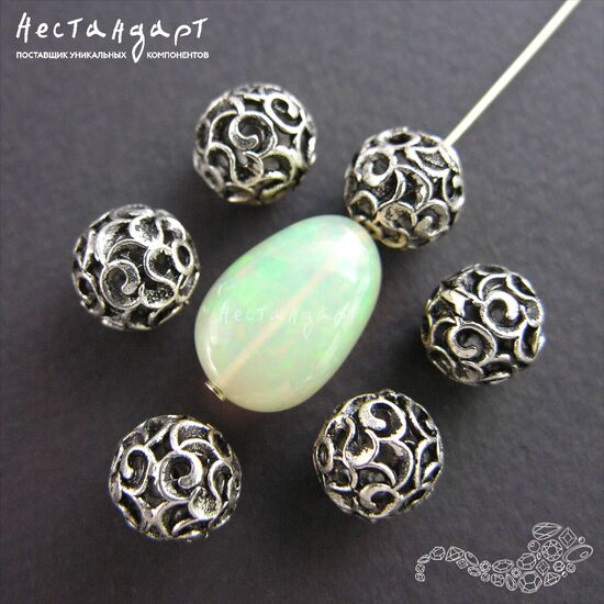 Бусина Waves Sterling Silver 9,5 мм, изображение 3