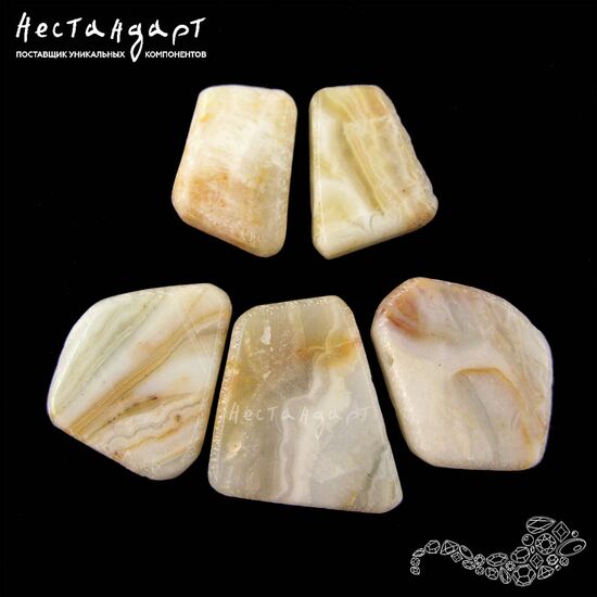 Кальцит натуральный Geometric 12-20х17-21 мм (уп. 5 шт.), изображение 4