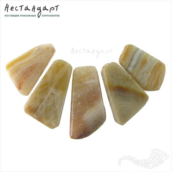 Кальцит натуральный Geometric 12-20х17-21 мм (уп. 5 шт.), изображение 5