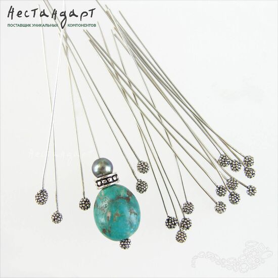 Декоративный пин Dandelion Sterling Silver 53x0,5 мм