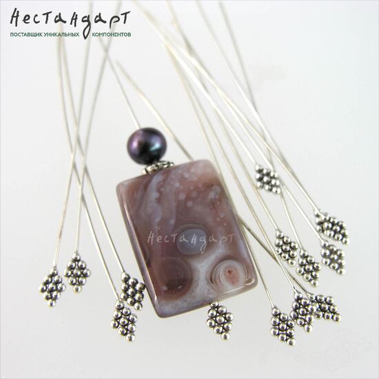 Декоративный пин Lance Sterling Silver 67х0,6 мм, изображение 4