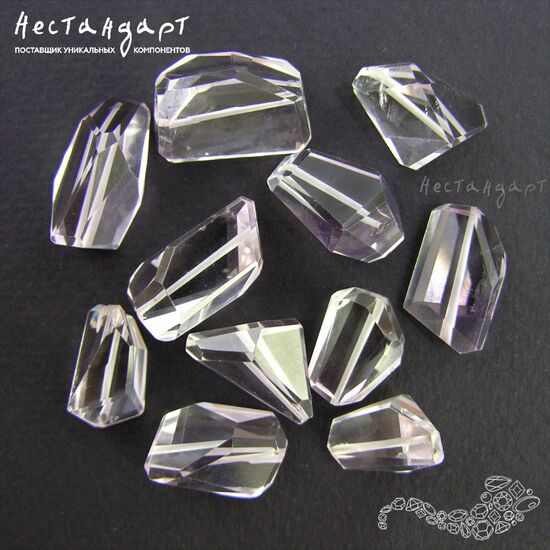 Аметист розовый натуральный Cut Desired 16-21 мм, изображение 3