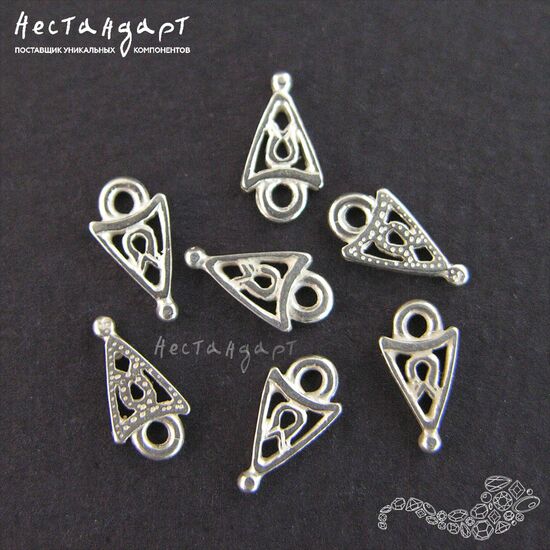 Подвеска Pendant Sterling Silver 9х5 мм, изображение 3