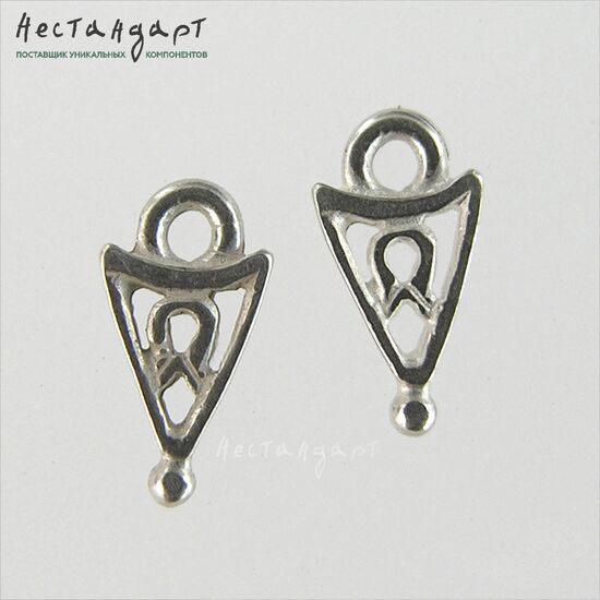 Подвеска Pendant Sterling Silver 9х5 мм, изображение 4