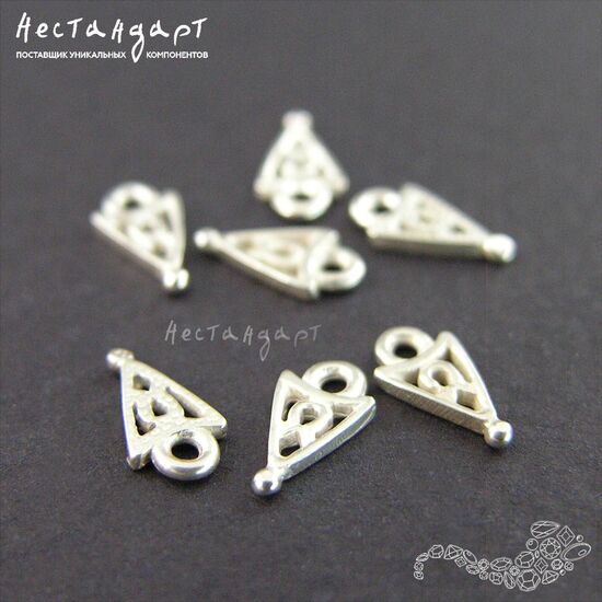 Подвеска Pendant Sterling Silver 9х5 мм, изображение 5