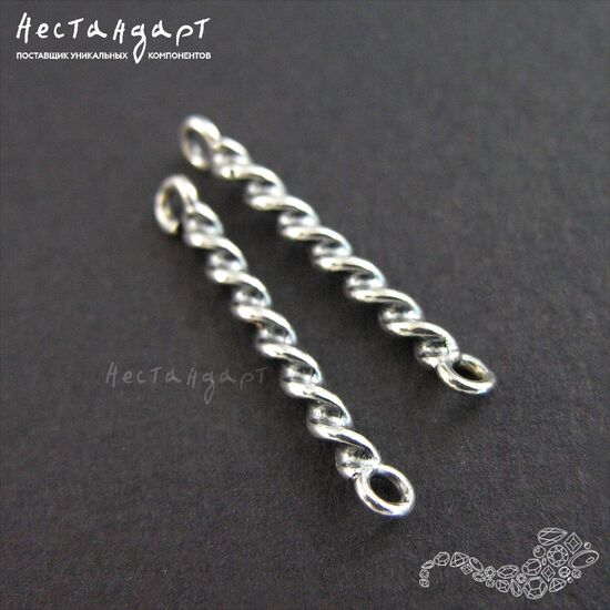 Коннектор Flexure Silver Plated 26х2 мм, изображение 2