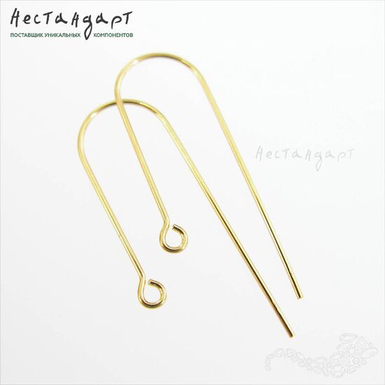 Швензы Graffetta Vermeil Sterling Silver 38 мм (пара)