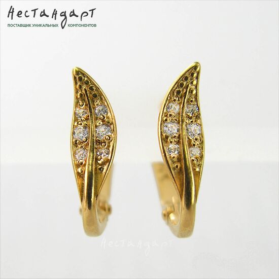 Швензы Revival Vermeil Sterling Silver 14 мм (пара)