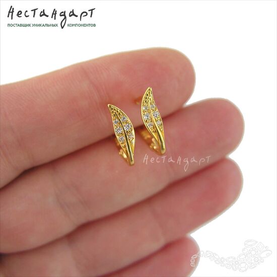 Швензы Revival Vermeil Sterling Silver 14 мм (пара), изображение 2