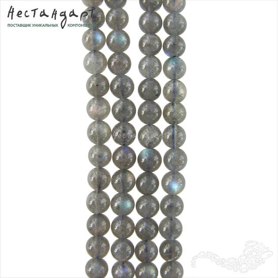 Лабрадор натуральный 6 мм (уп.10 шт.), изображение 4