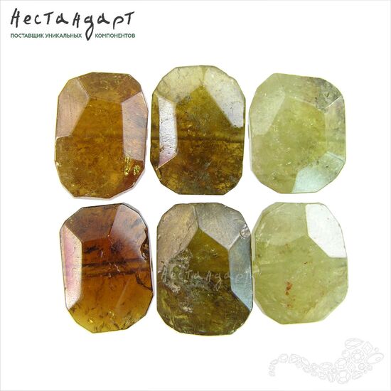 Гранат гроссуляр натуральный Lollipop 16-17х12-13 мм, изображение 3