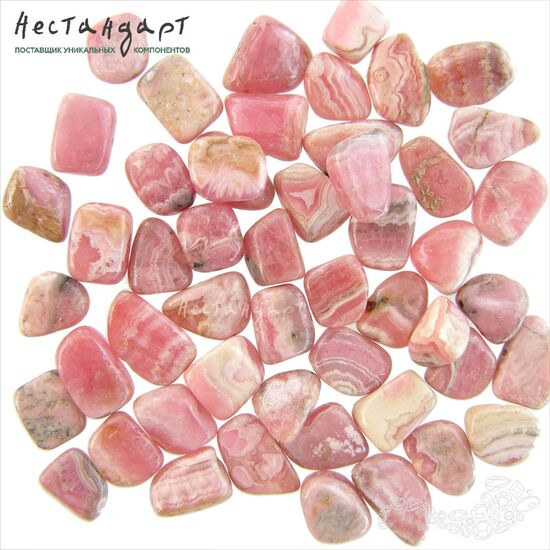 Родохрозит натуральный Nuggets 8-13х6-8 мм, изображение 5
