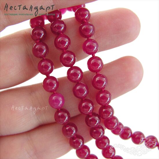 Шпинель лабораторная гладкая Ruby Ball 6 мм, изображение 2