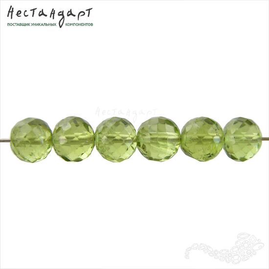 Хризолит натуральный с огранкой 5-5,5 мм, изображение 6