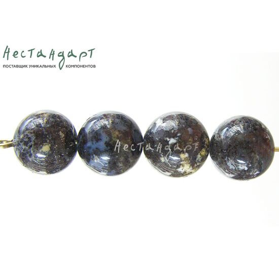 Халцедон натуральный Multi Color 8-8,5 мм (уп. 6 шт.), изображение 4