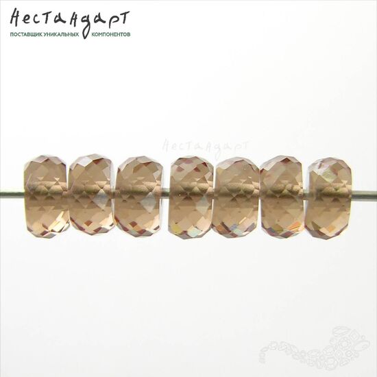 Зултанит наноситал Rondel 6х3 мм, изображение 4