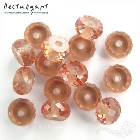 Зултанит наноситал Rondel 6х3 мм, изображение 7