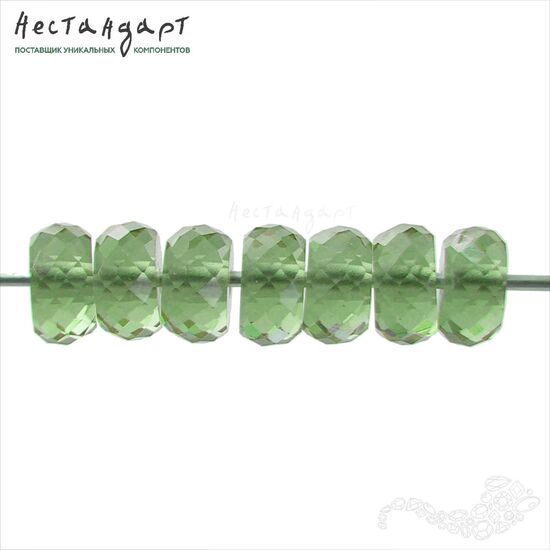 Зултанит наноситал Rondel 6х3 мм, изображение 8