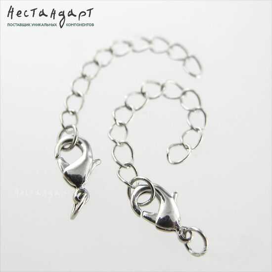 Замок-карабин с удлиняющей цепочкой, изображение 3