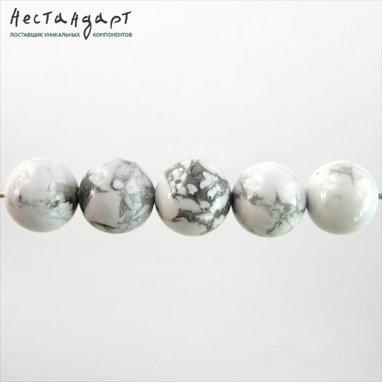 Говлит натуральный гладкий 10 мм (уп.10 шт.), изображение 2