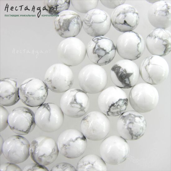 Говлит натуральный гладкий 10 мм (уп.10 шт.), изображение 4