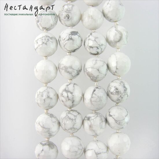 Говлит натуральный c огранкой 12 мм (уп. 8 шт.), изображение 4