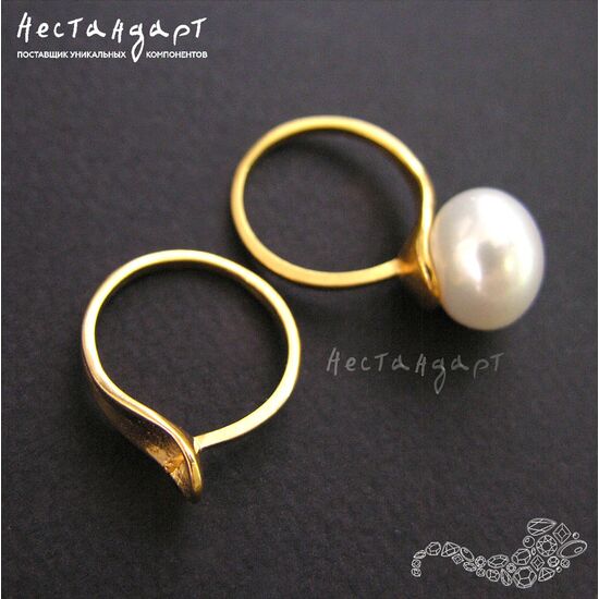 Основа для кольца Bowl Vermeil Sterling Silver (15), изображение 4