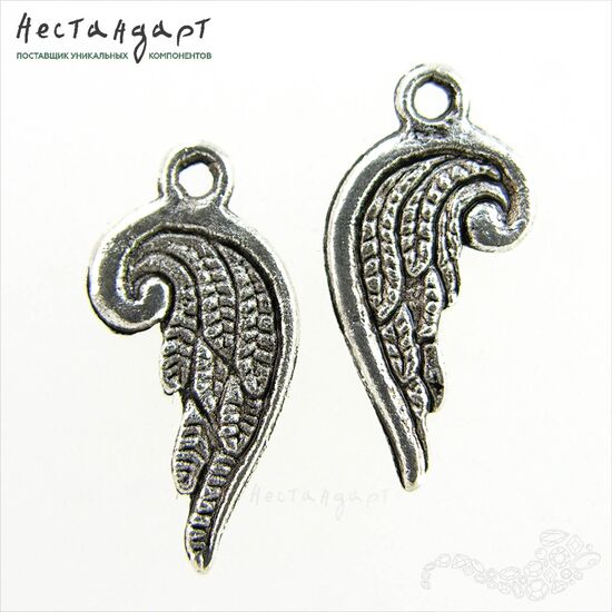 Подвеска Pair Wings 19х9 мм (уп. 2 шт.)