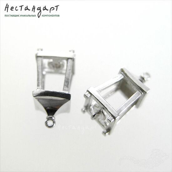Коннектор East Lantern Sterling Silver 16х8 мм, изображение 3