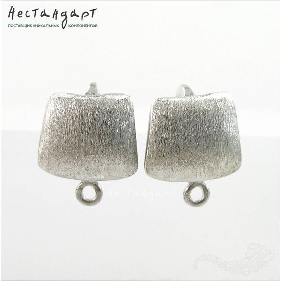 Швензы Canvas Sterling Silver 14,5 мм (пара)