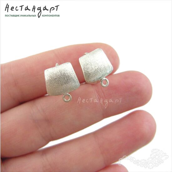 Швензы Canvas Sterling Silver 14,5 мм (пара), изображение 2