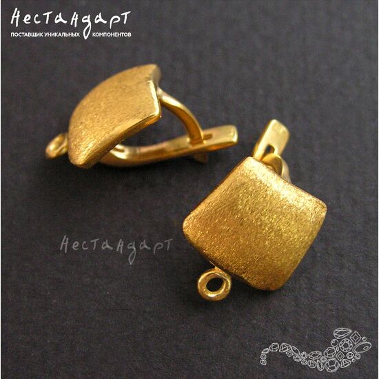 Швензы Canvas Vermeil Sterling Silver 14,5 мм (пара), изображение 3